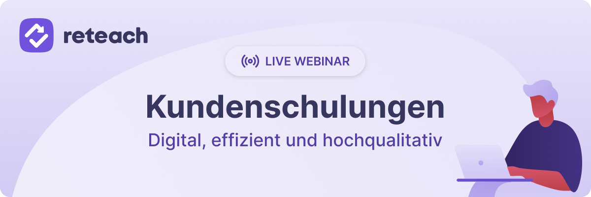 Webinar Digitale Kundenschulungen