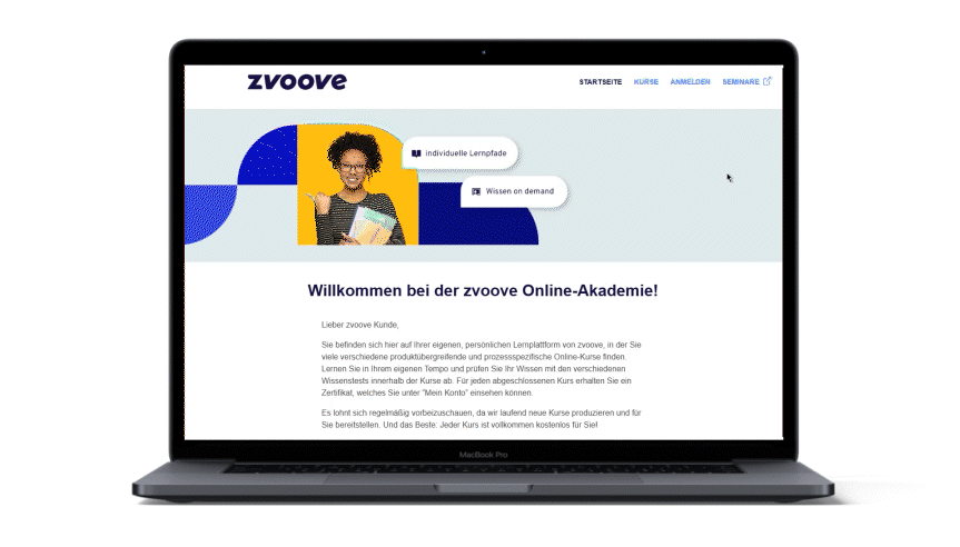 zvoove Kundenakademie Vorschau
