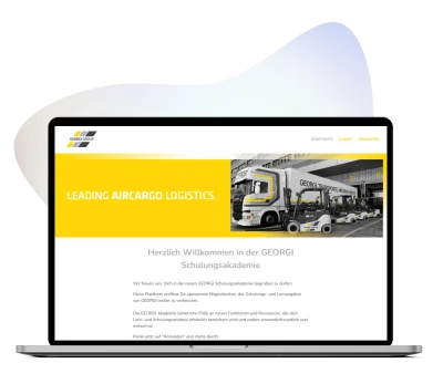 Georgi Akademie mockup