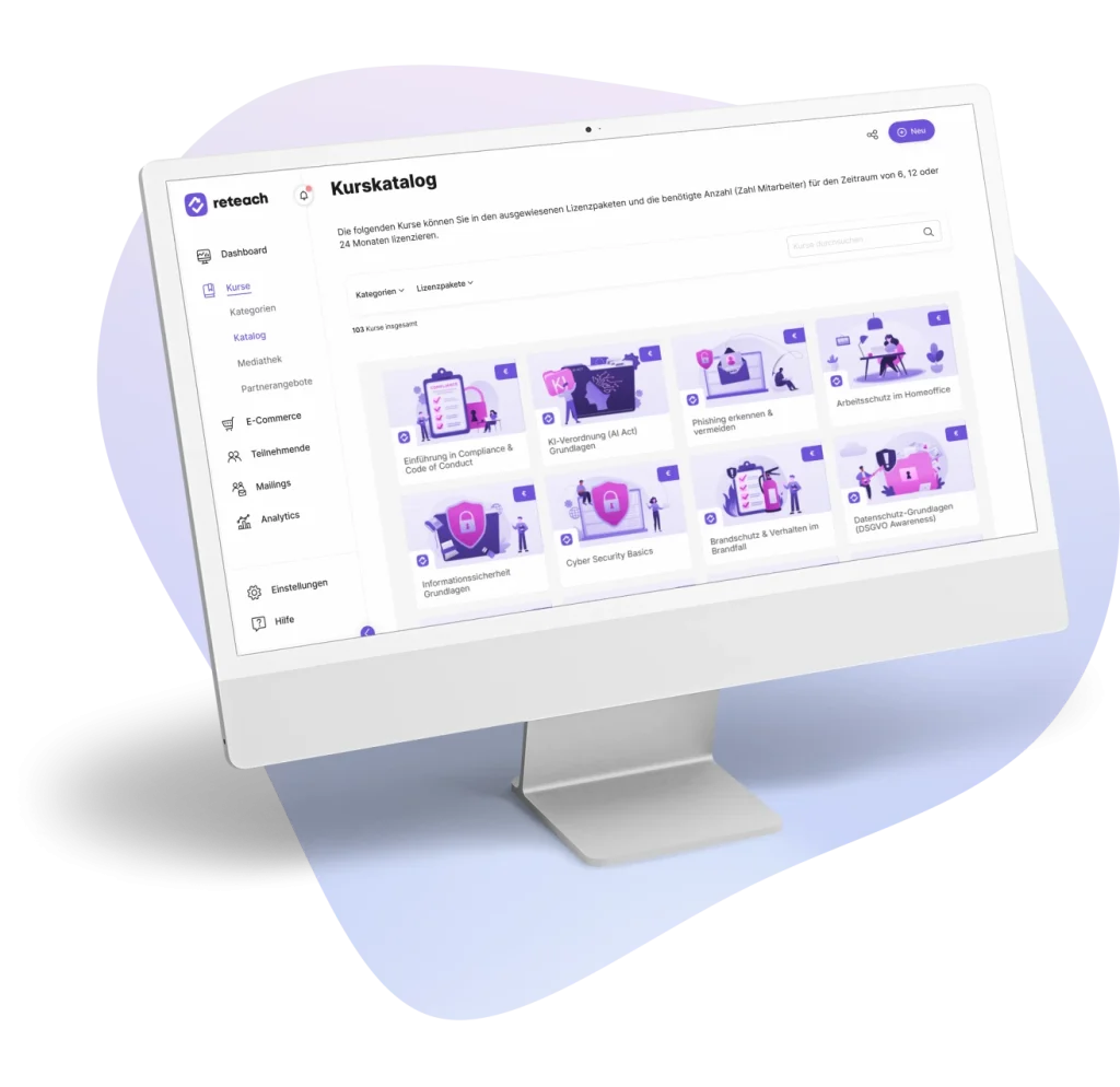 reteach Kursportfolio